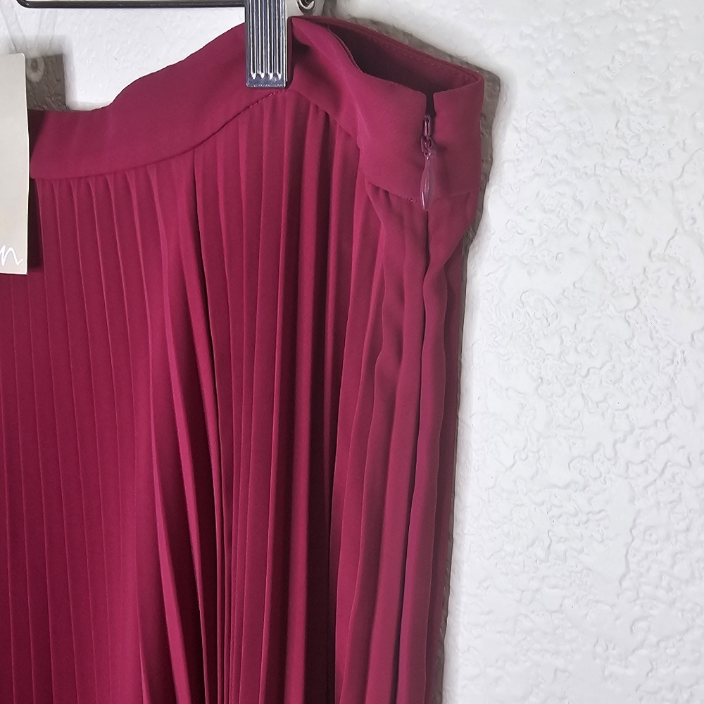 Boden Pleated Kristen Maxi Skirt 16 - Picture 4 of 9